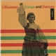 Various - Lithuanian Songs And Dances